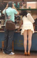 Pants though Street GAL out mini skirt pictures part2