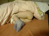 [Wife] with www underwear kezman com, sleeping on the futon turnip.