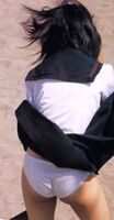 【街撮りJk画像】これからの季節、後ろを歩きたいのがこのス...