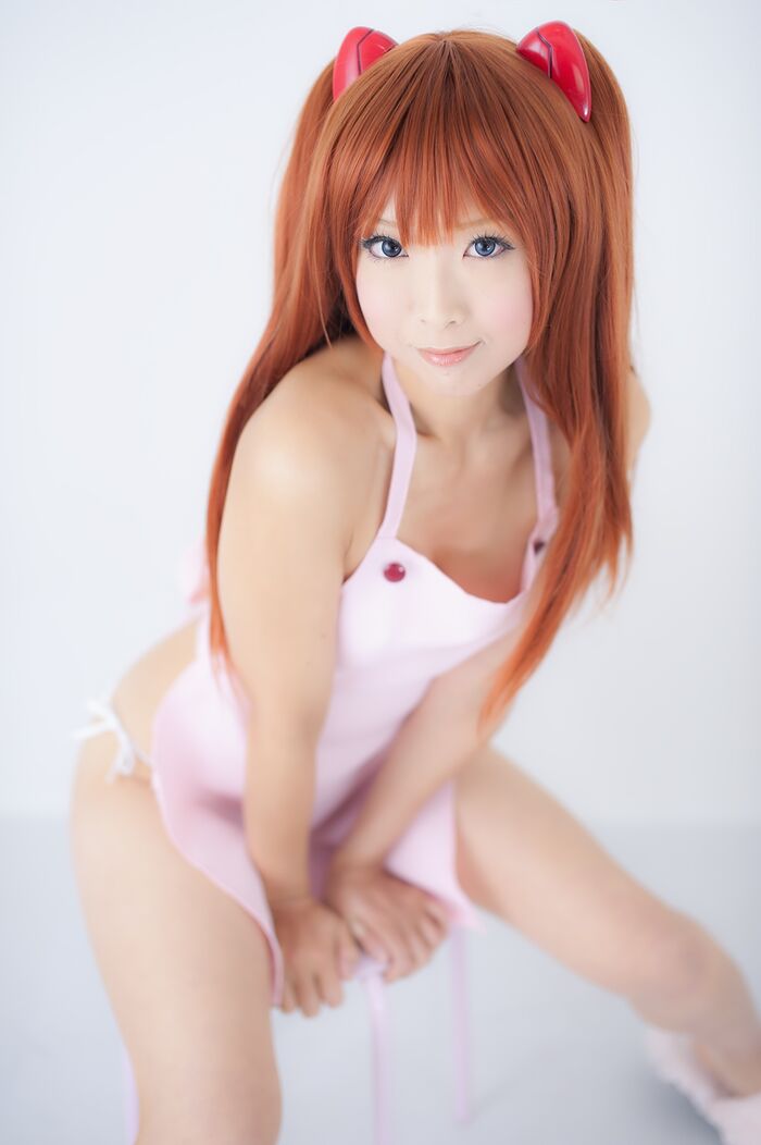 Pure white snow 100 Eva Asuka cosplay images 68th image