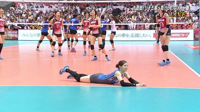 [Japan volleyball] Sato and Mance did up in gauze, Thailand against... 37th image