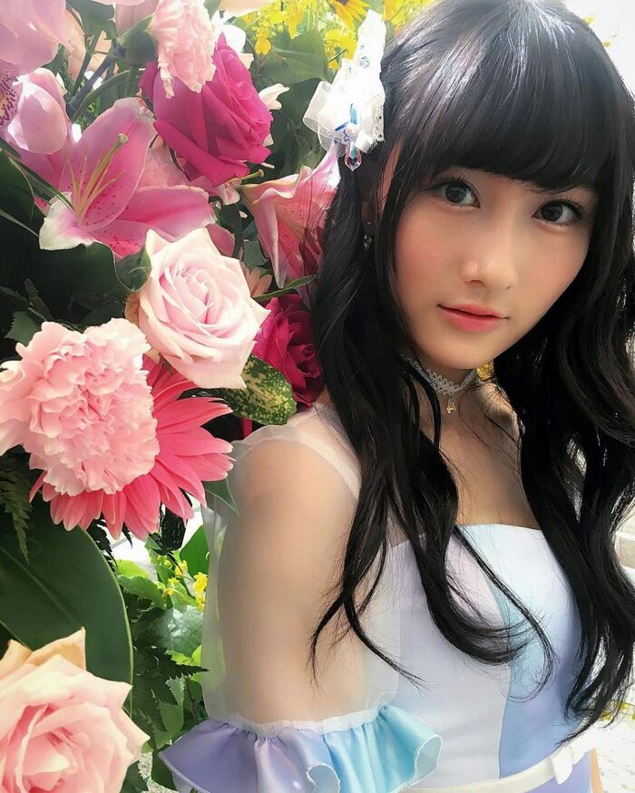 [NMB48] Super innocent of Yagura Kaede (19) ice cream-licking big services. 23th image
