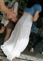 [Amateur street shooting: I was looking for a fluoroscopic underwear white skirt wearing woman wwwww [30 pictures]